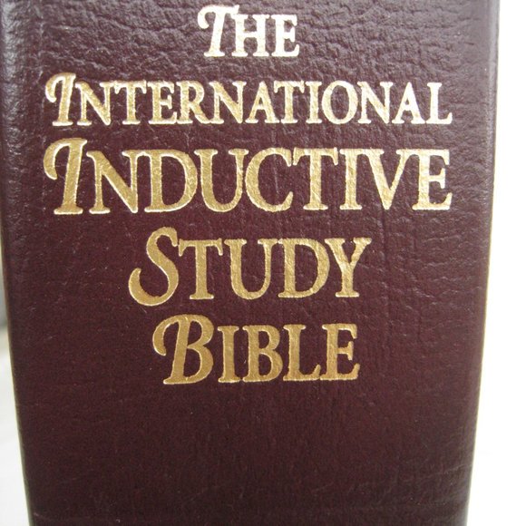 The International Inductive Study Bible Precept Ministries International 1993 HC - Picture 4 of 9